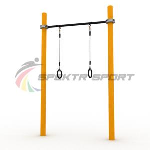 Купить Турник классический для занятий Воркаут с кольцами SP WRK-07 + Rings_76mm в Жирновске 