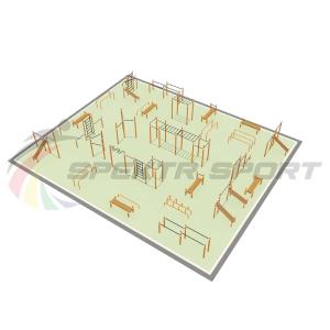 Купить Парковая площадка для Воркаут и WRK 6_76mm в Жирновске 