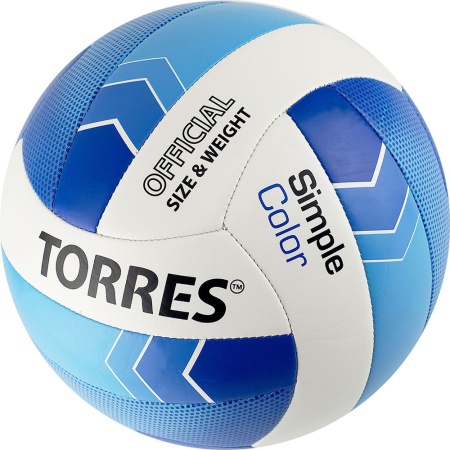 Купить Мяч волейбольный Torres Simple Color любительский р.5 в Жирновске 